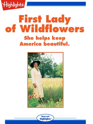 cover image of First Lady of Wildflowers
